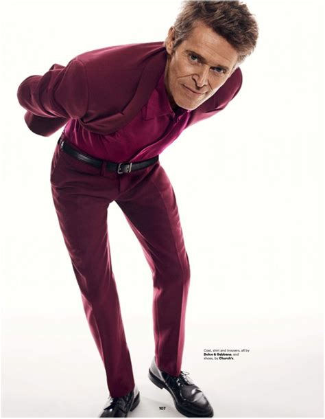 willem dafoe modeling